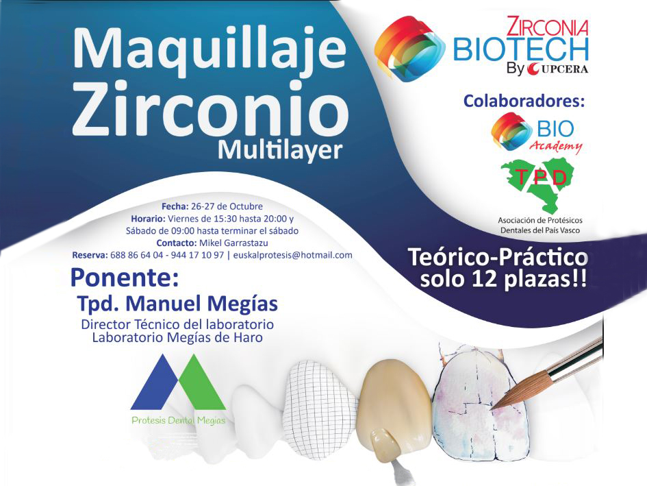 Curso Maquillaje Zirconio  26-27 octubre