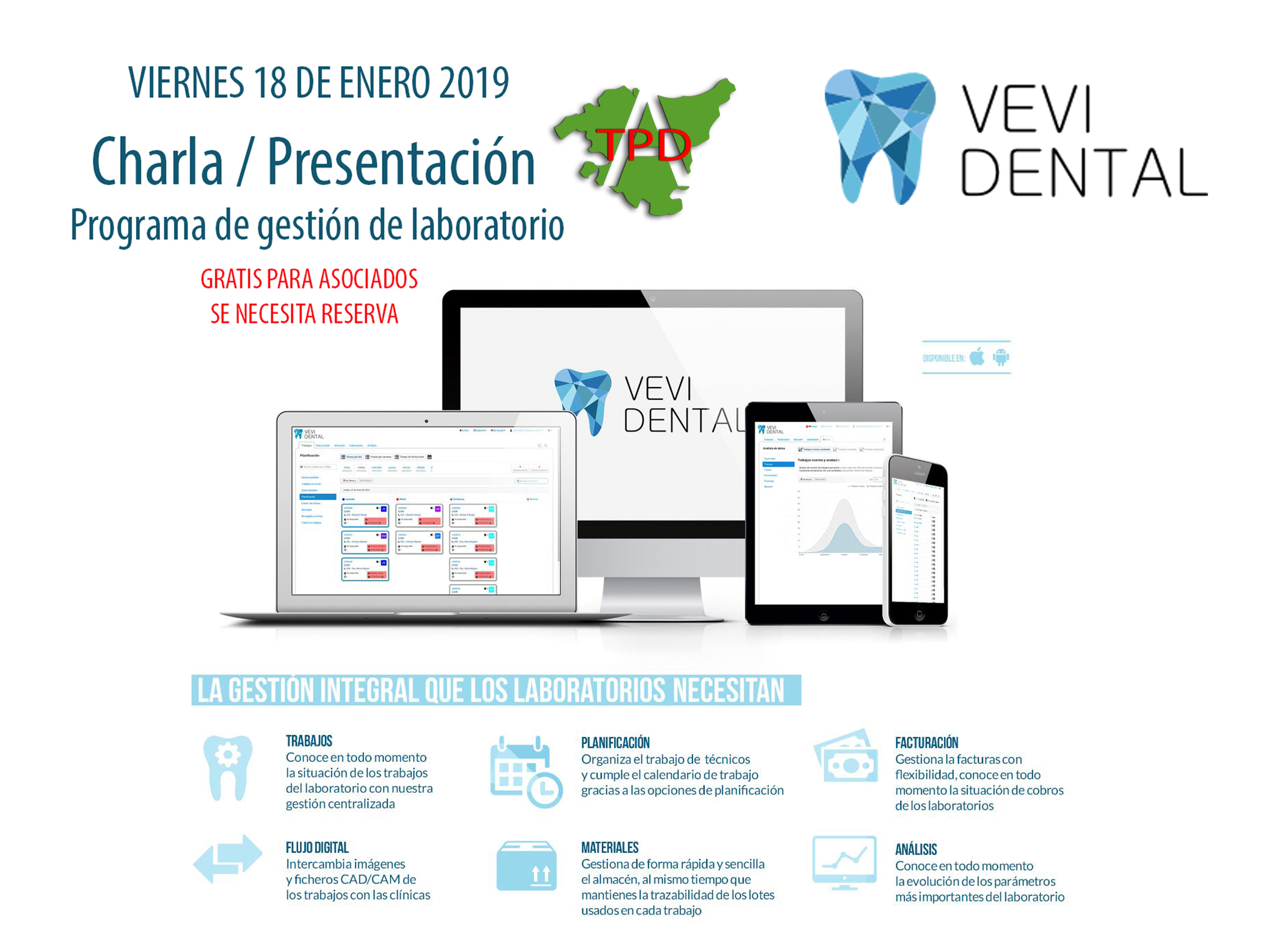 Charla/Presentación – Gestión del Laboratorio  18 de Enero de 2019