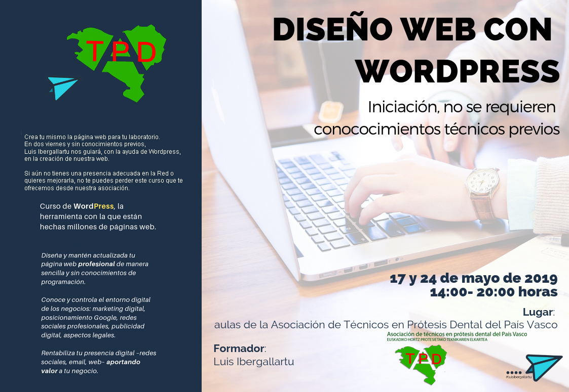 Curso de Diseño Web             17 y 24 Mayo de 2019