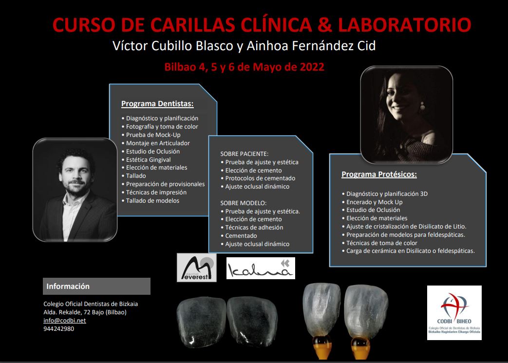 Curso de Carillas Clínica – Laboratorio