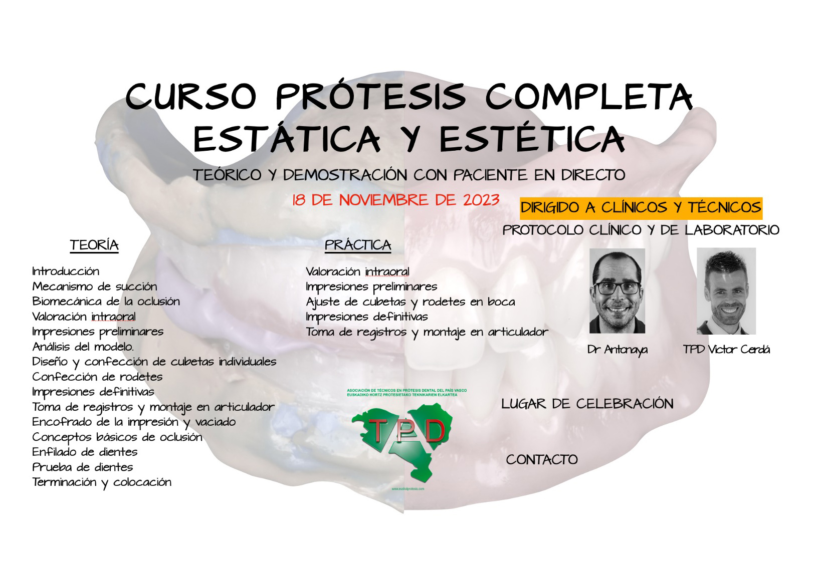 Curso de prótesis completa